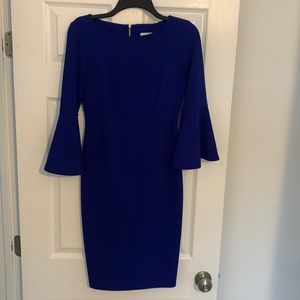 Calvin Klein Royal Blue Dress